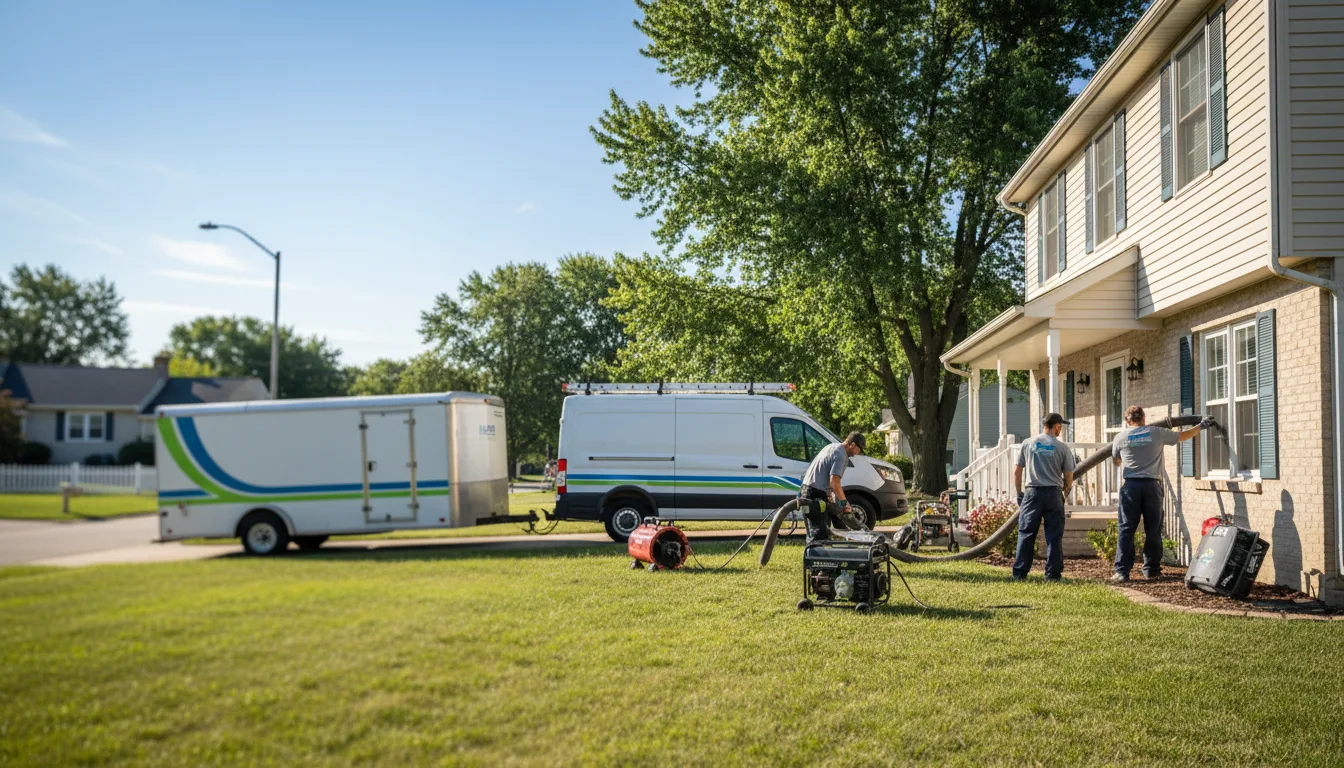 Flooded Basement Restoration And Cleanup With Repair in Middleville, NY near me